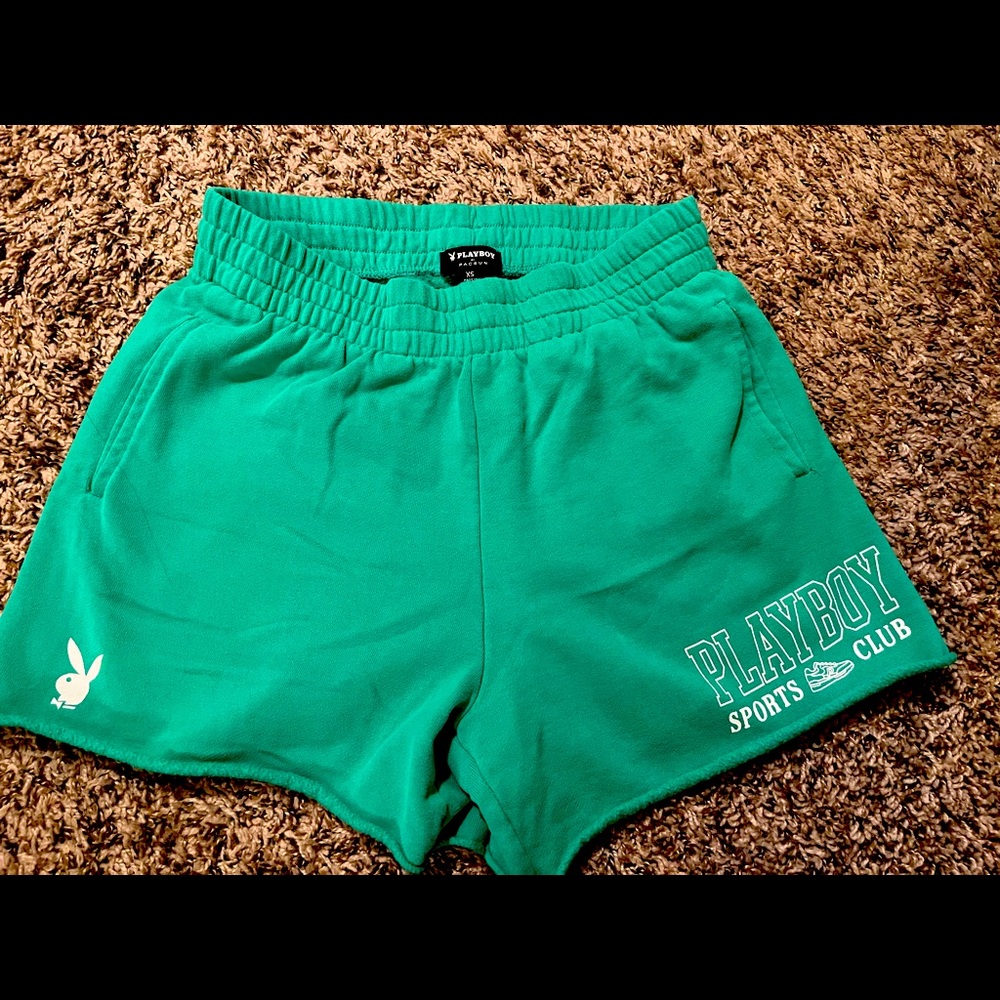 Playboy Oversized Athletic Shorts